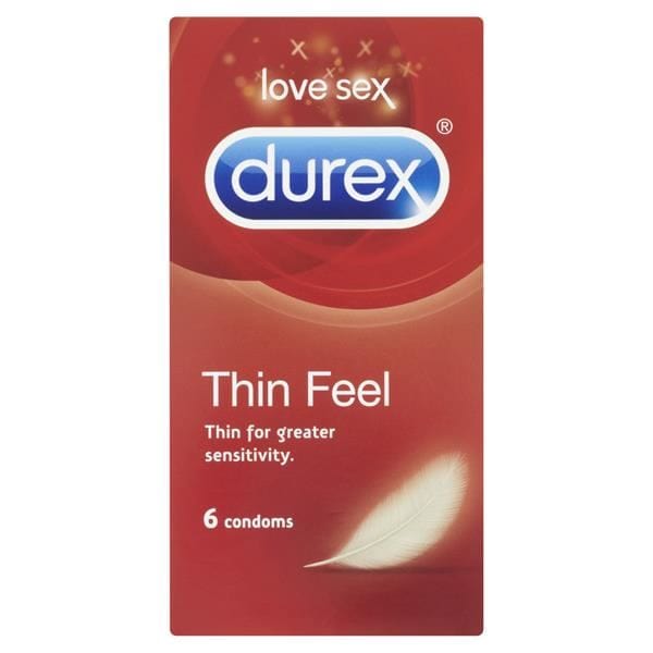 Durex Condoms Durex Thin Feel 6's | DUREX Sexual Wellness