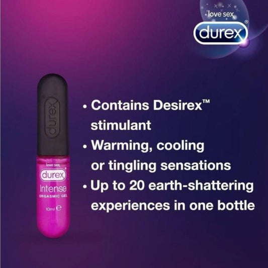 DUREX Lubricant Durex Intense Gel 10ml | DUREX Sexual Wellness Couples Clitoral