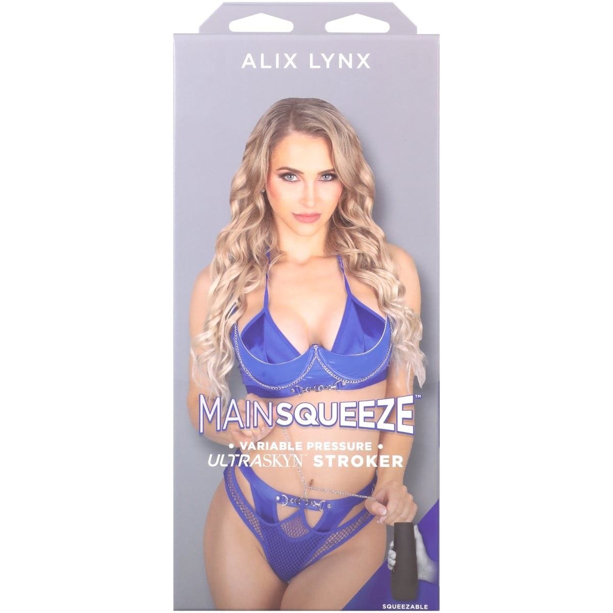 Main Squeeze Alix Lynx Ultraskyn Stroker Pussy - Masturbator, Textured Sleeve