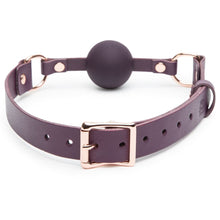 Load image into Gallery viewer, Fifty Shades of Grey Gags Fifty Shades Freed Cherished Collection Leather Ball Gag
