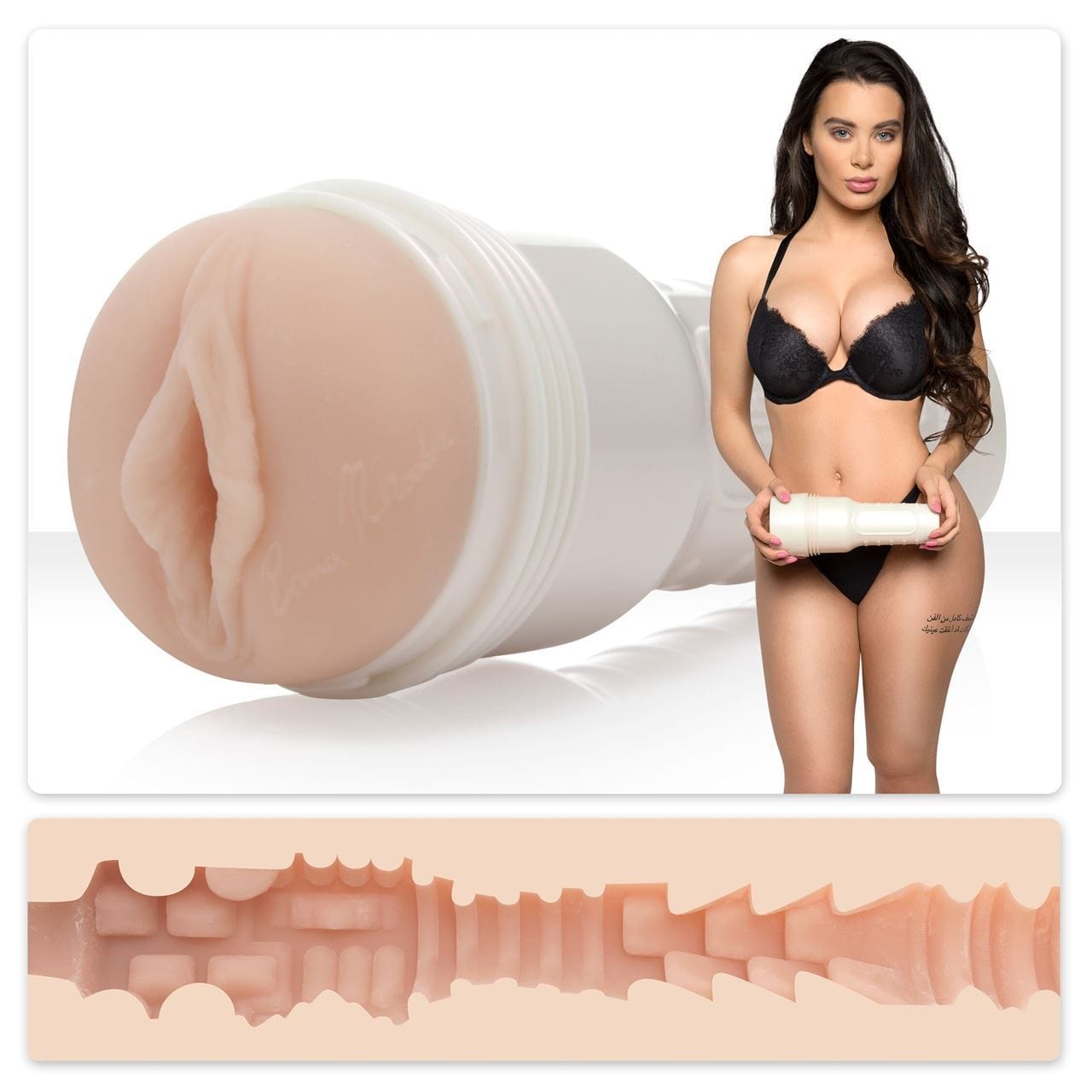 Fleshlight Male Masturbators Fleshlight Girls Lana Rhoades Destiny  Realistic Masturbator Discreet Adjustable