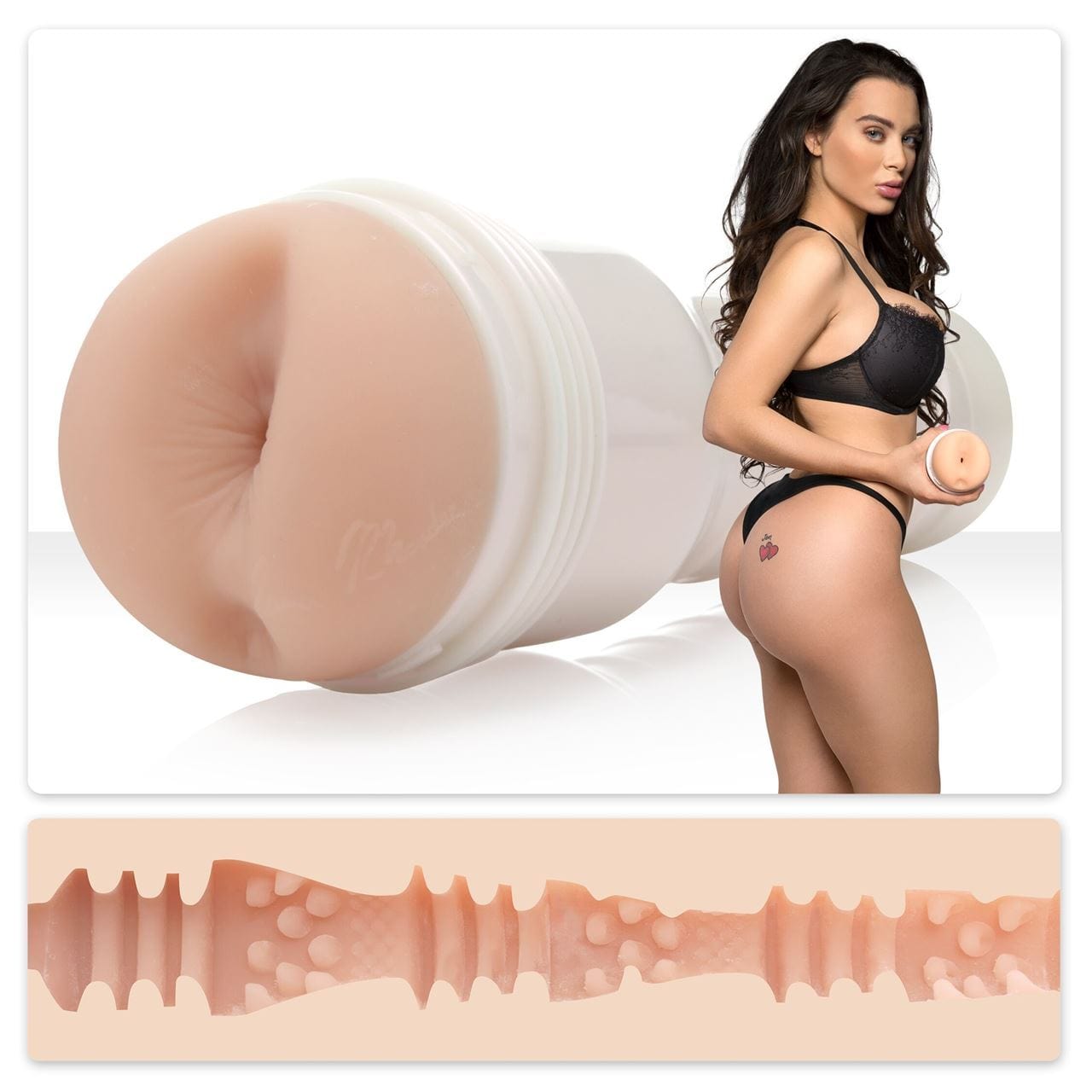 Fleshlight Male Masturbators Fleshlight Girls Lana Rhoades Karma  Realistic Masturbator Discreet Adjustable