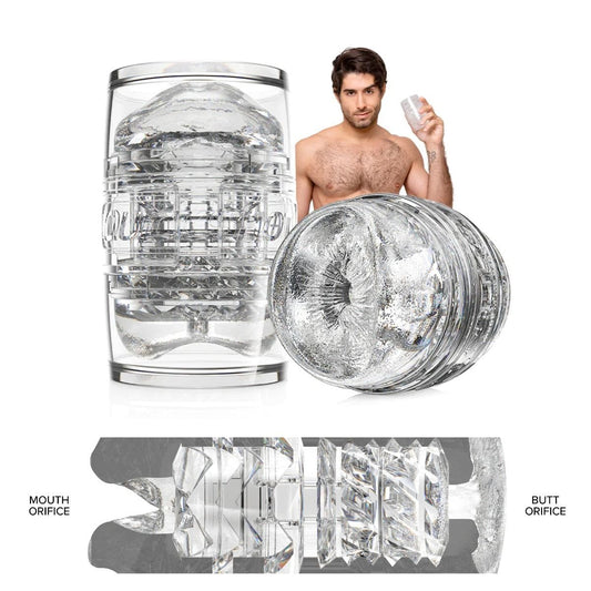 Fleshlight Male Masturbators Fleshlight Quickshot Diego Sans Compact Male Masturbator for Couples