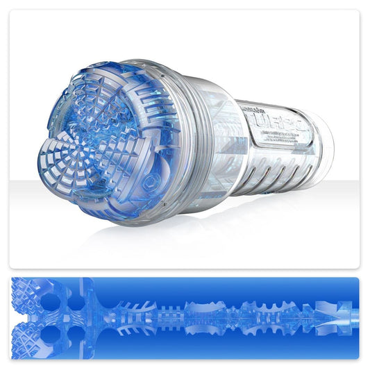 Fleshlight Male Masturbators Fleshlight Turbo Core Blue Oral Sex Simulator - Adjustable Deep Throat Experience