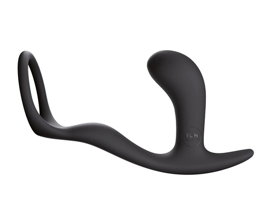 Fun Factory Butt Plugs Fun Factory Bootie Ring: Slate Silicone Couples Anal Device for Dual Stimulation