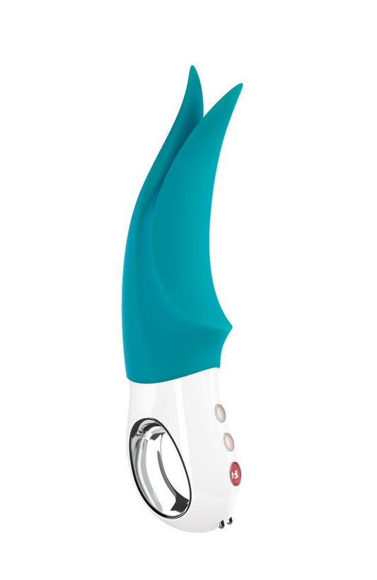 Fun Factory Realistic Vibrators Fun Factory Volta External Vibrator: Waterproof Vibrating Pleasure Device with Fluttering Split Tips