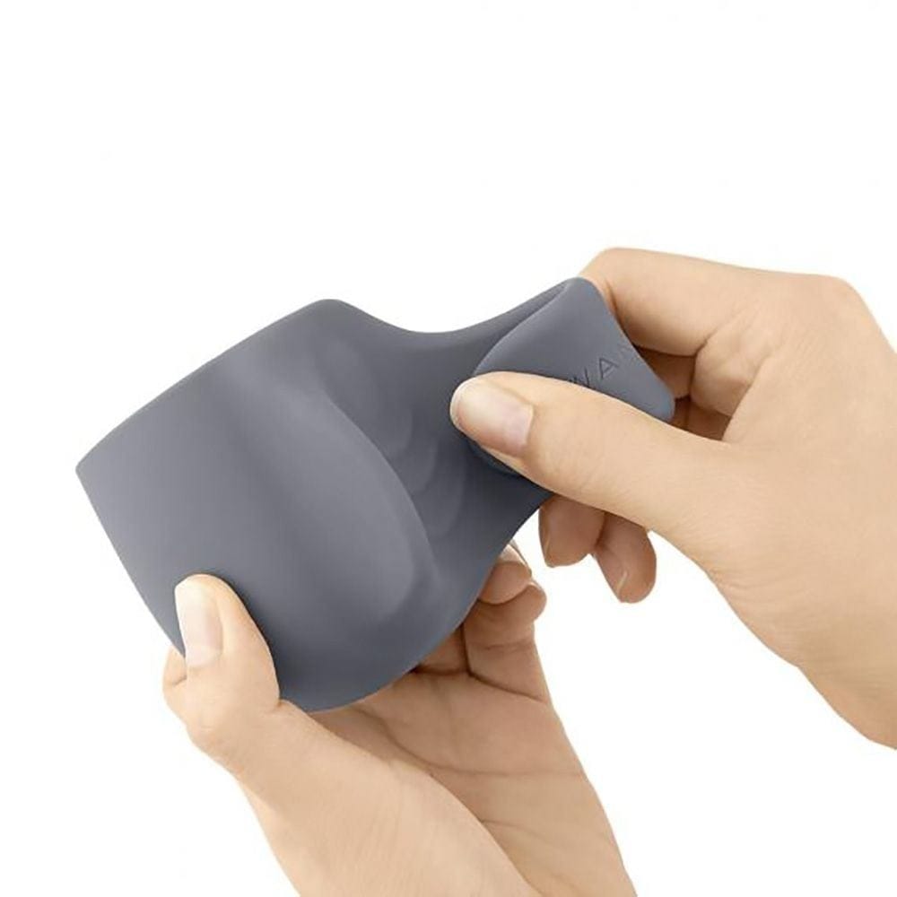 Le Wand Clitoral Vibrators Le Wand Loop Penis Play Attachment Grey - Multiple Vibration Modes, Body-Safe