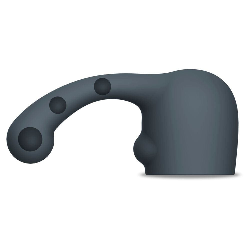 Le Wand G Spot Vibrator Le Wand Curve Weighted Silicone Attachment Grey - Body-Safe Silicone