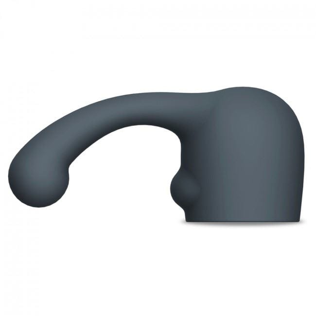 Le Wand G Spot Vibrator Le Wand Curve Weighted Silicone Attachment Grey - Body-Safe Silicone
