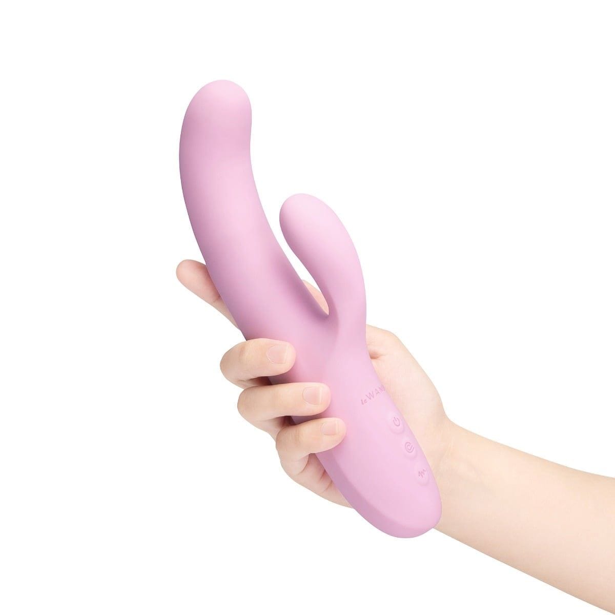 Le Wand G Spot Vibrator Le Wand Hither Rechargeable Rocking Rabbit Vibrator Lilac - USB Rechargeable