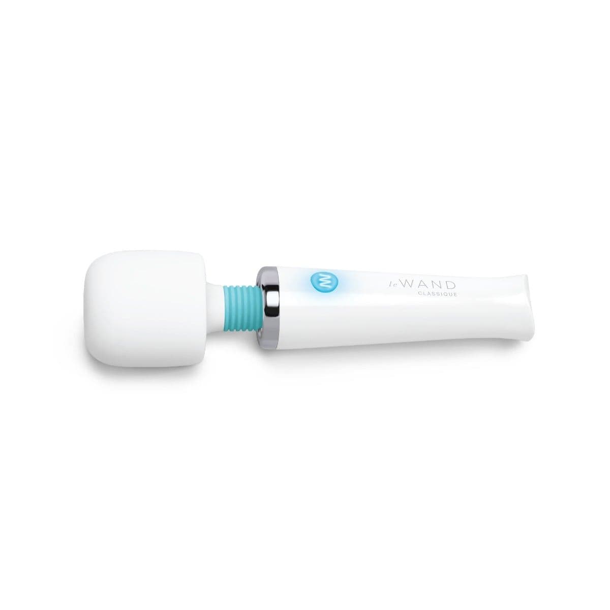 Le Wand Wand Vibrators Le Wand Classique Mini Vibrating Wand Massager White - Multiple Vibration