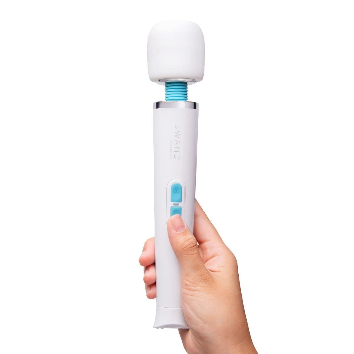 Le Wand Wand Vibrators Le Wand Classique Petite Vibrating Wand Massager White - Multiple Vibration