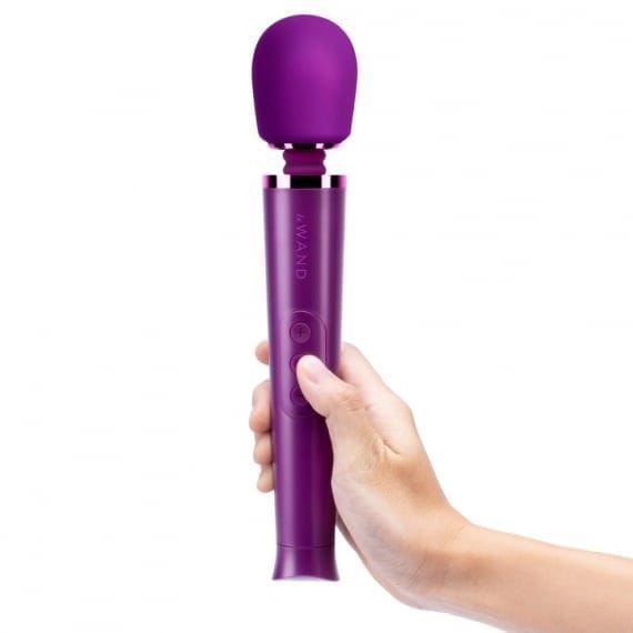 Le Wand Wand Vibrators Le Wand Petite Cherry - Multiple Vibration Modes, Body-Safe Silicone