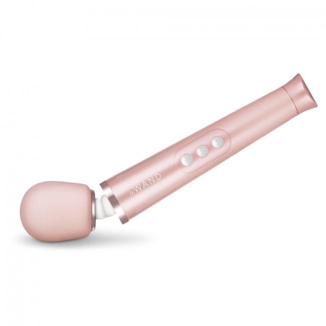 Le Wand Wand Vibrators Le Wand Petite Gold - Multiple Vibration Modes, Body-Safe Silicone