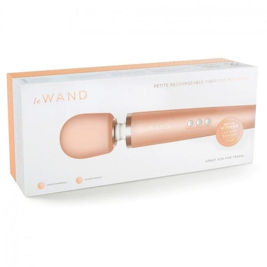 Le Wand Wand Vibrators Le Wand Petite Gold - Multiple Vibration Modes, Body-Safe Silicone