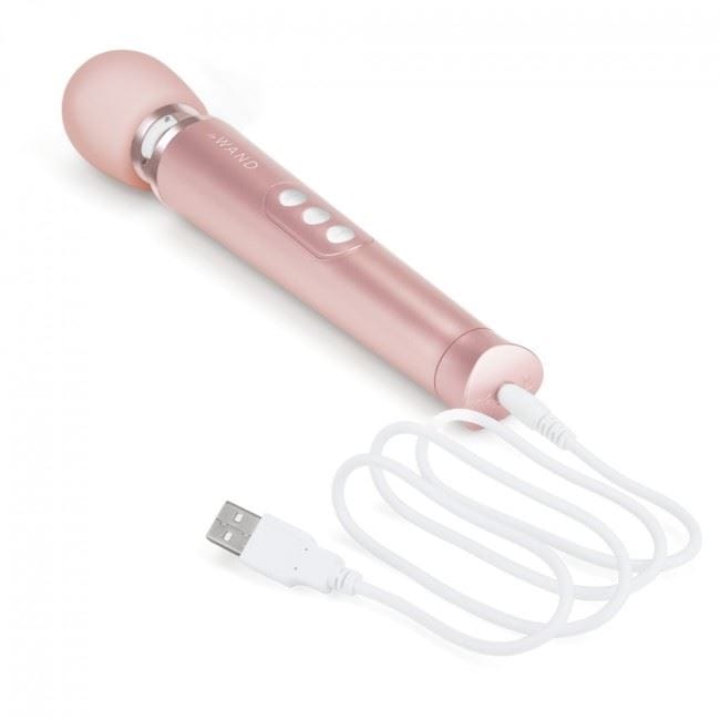 Le Wand Wand Vibrators Le Wand Petite Gold - Multiple Vibration Modes, Body-Safe Silicone
