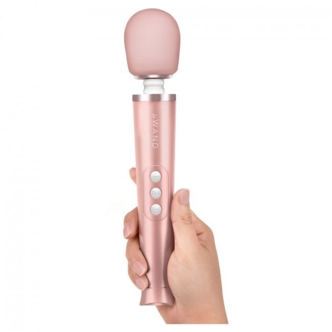Le Wand Wand Vibrators Le Wand Petite Gold - Multiple Vibration Modes, Body-Safe Silicone