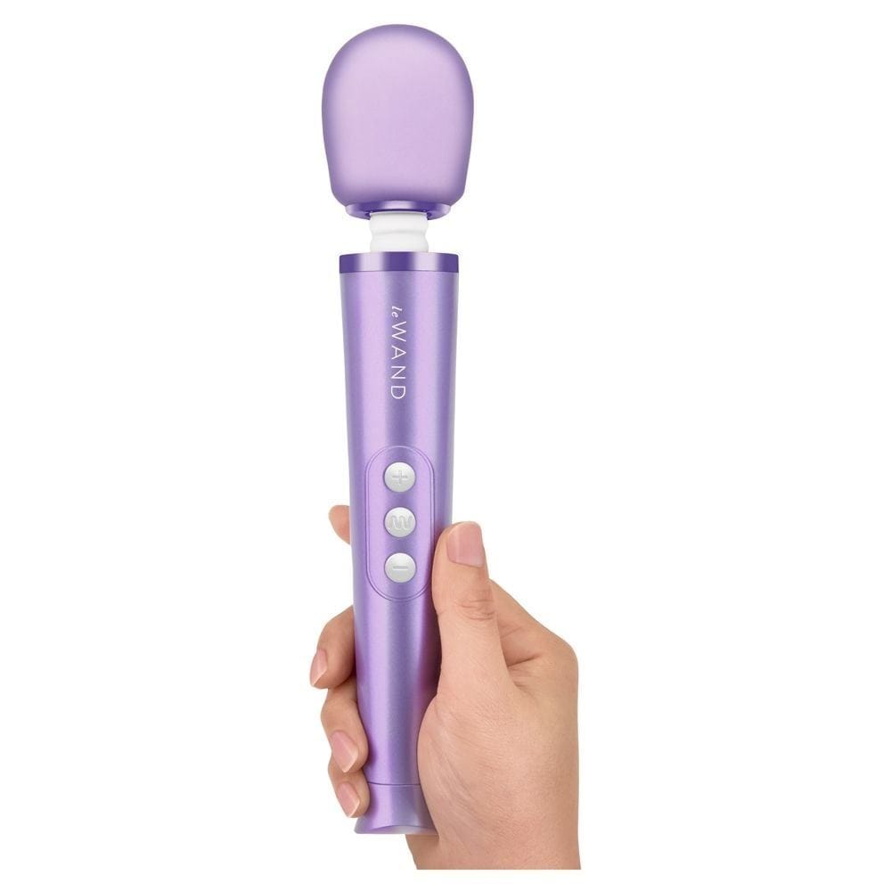 Le Wand Wand Vibrators Le Wand Petite Violet - Multiple Vibration Modes, Body-Safe Silicone