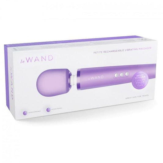 Le Wand Wand Vibrators Le Wand Petite Violet - Multiple Vibration Modes, Body-Safe Silicone