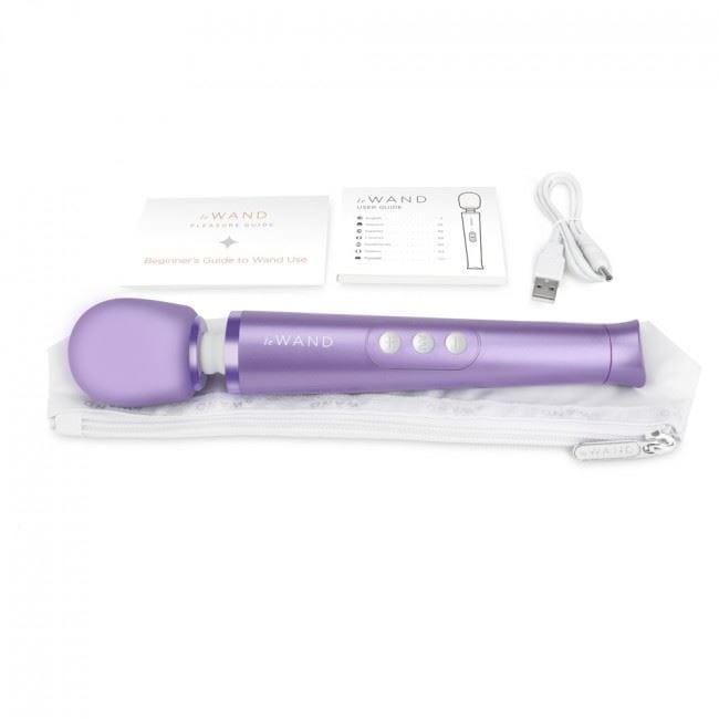Le Wand Wand Vibrators Le Wand Petite Violet - Multiple Vibration Modes, Body-Safe Silicone