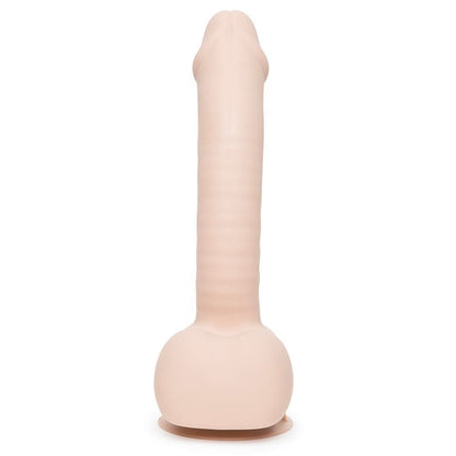 Uprize Remote Control Rising 8 Inch Vibrating Realistic Dildo in Pink Flesh - Spanksy