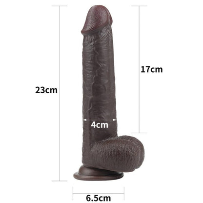 LoveToy Huge Dildos LoveToy Sliding Skin Dual Layer Premium 9 Inches