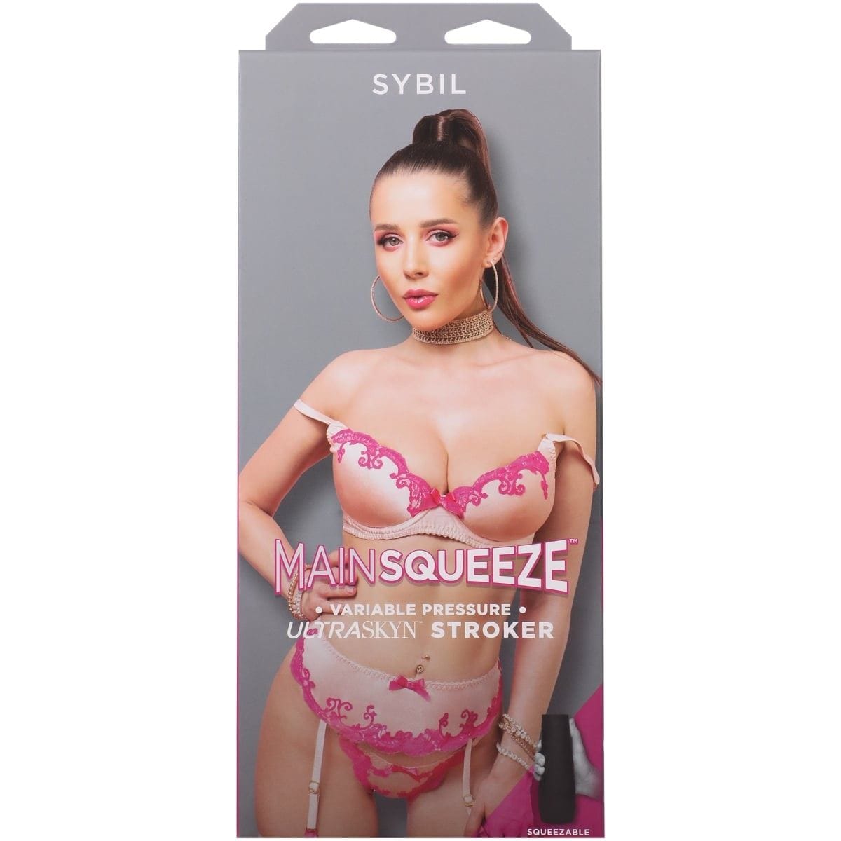 Main Squeeze Male Masturbators Doc Johnson Main Squeeze Sybil ULTRASKYN Stroker Pussy - Masturbator Adult Toy