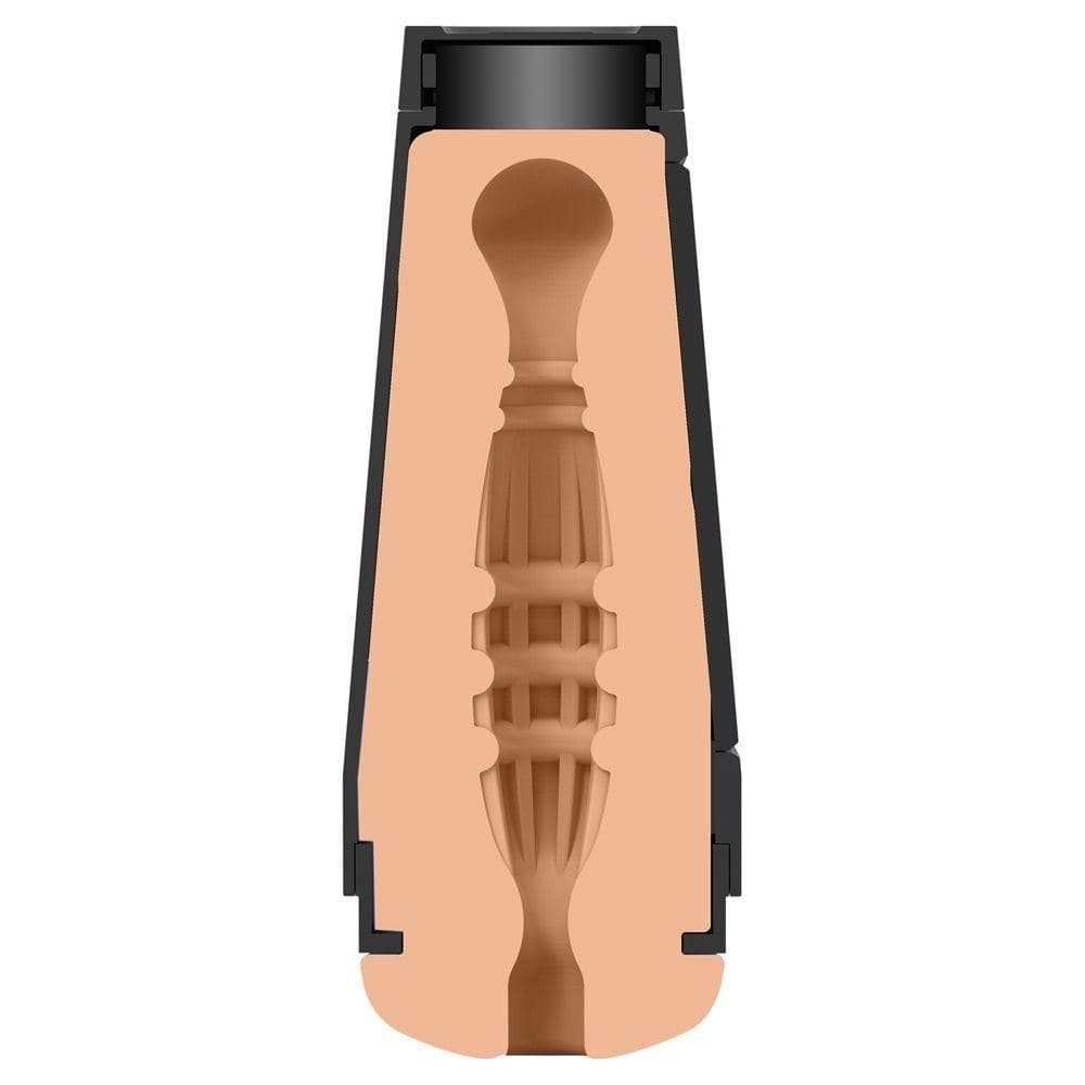 ManSqueeze Male Masturbators ManSqueeze Stud Vanilla - Textured Sleeve, Realistic Feel, Reusable Adult Toy
