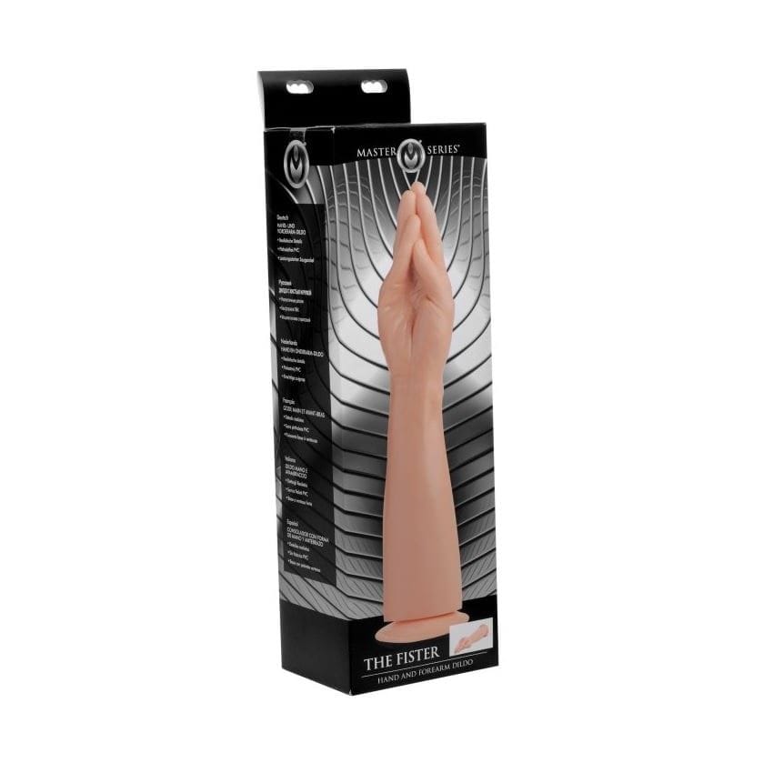 Master Series Realistic Dildos Master Series The Fister Hand and Forearm Dildo Light (15”) - hand-shaped
