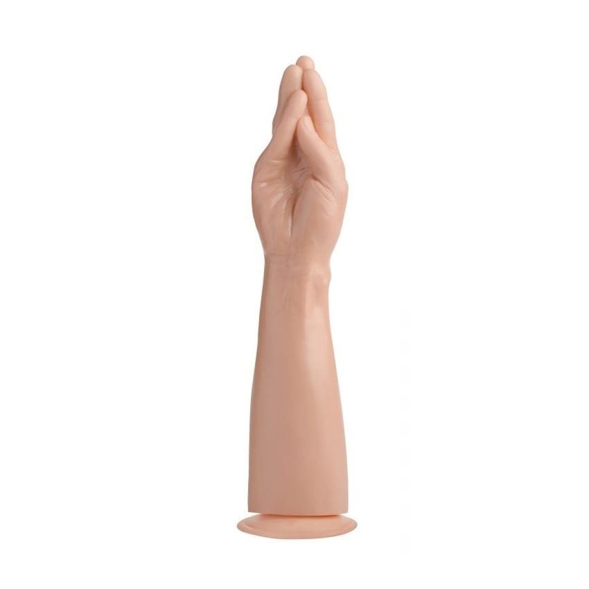 Master Series Realistic Dildos Master Series The Fister Hand and Forearm Dildo Light (15”) - hand-shaped