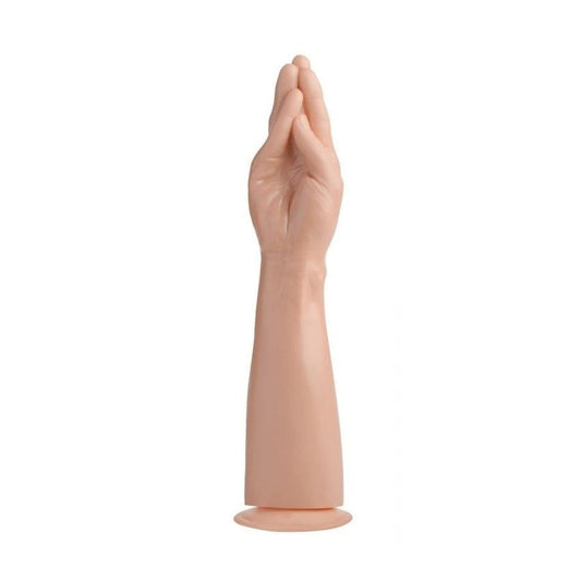 Master Series Realistic Dildos Master Series The Fister Hand and Forearm Dildo Light (15”) - hand-shaped