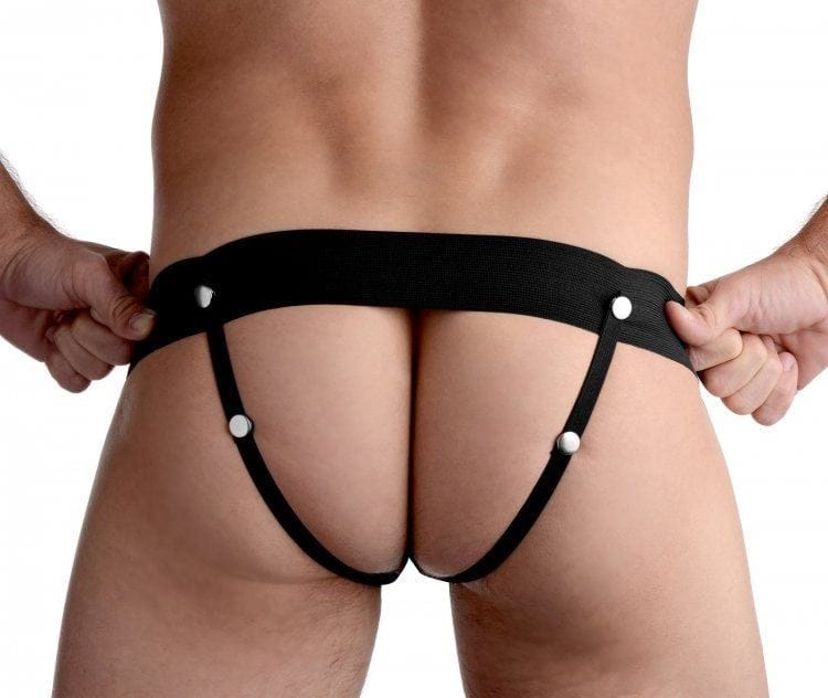 Master Series Strap On Dildo & Harness Master Series Pumper Inflatable Hollow Strap - hollow strap on, inflatable