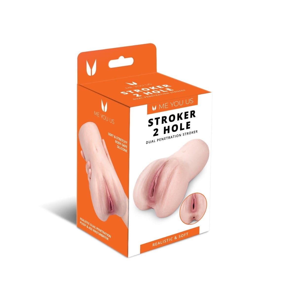 Me You Us Male Masturbators Me You Us Stroker 2 Hole - Male Masturbator, Thrusting, Realistic Texture