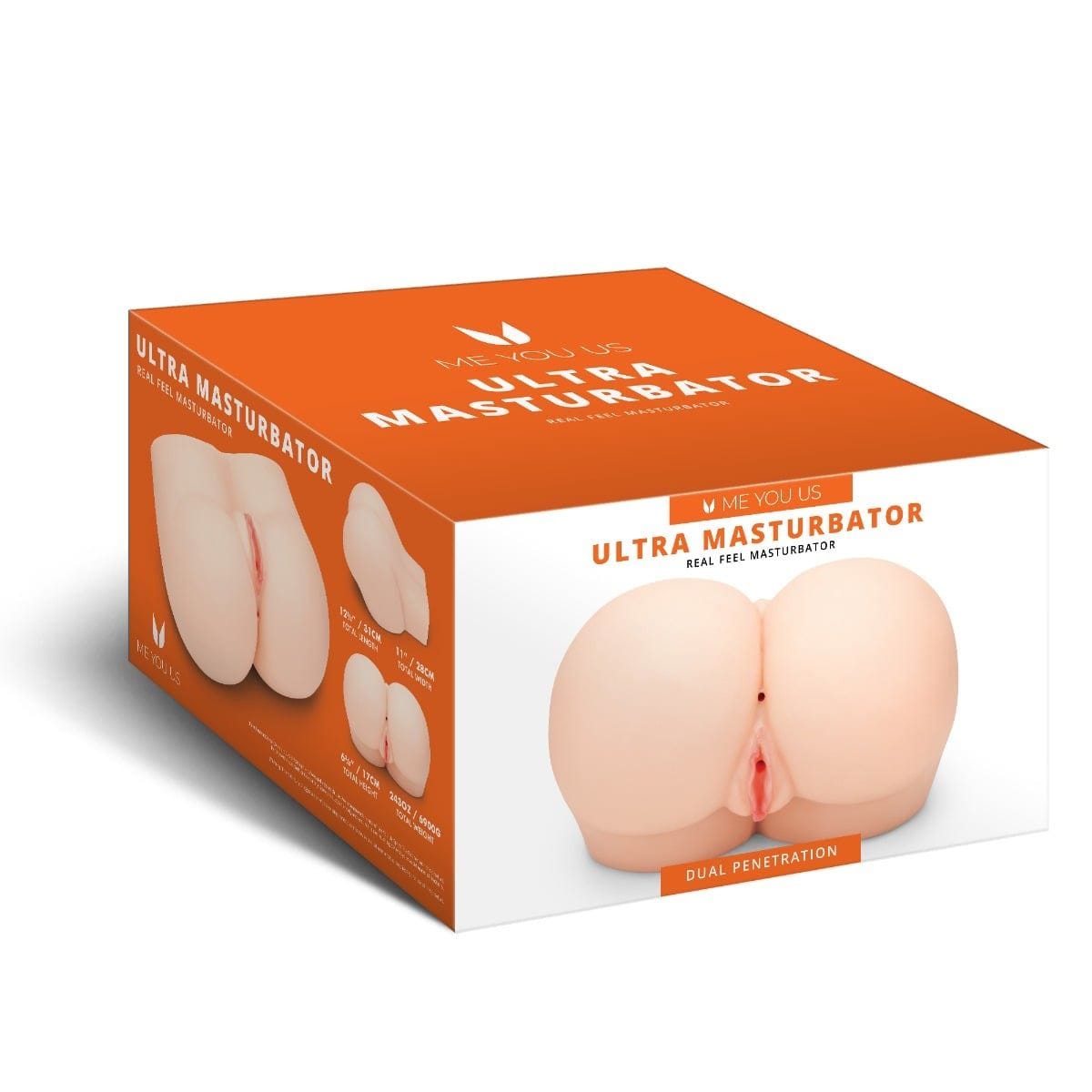 Me You Us Male Masturbators Me You Us Ultra Real Feel Masturbator Pink - Masturbator, Textured Sleeve