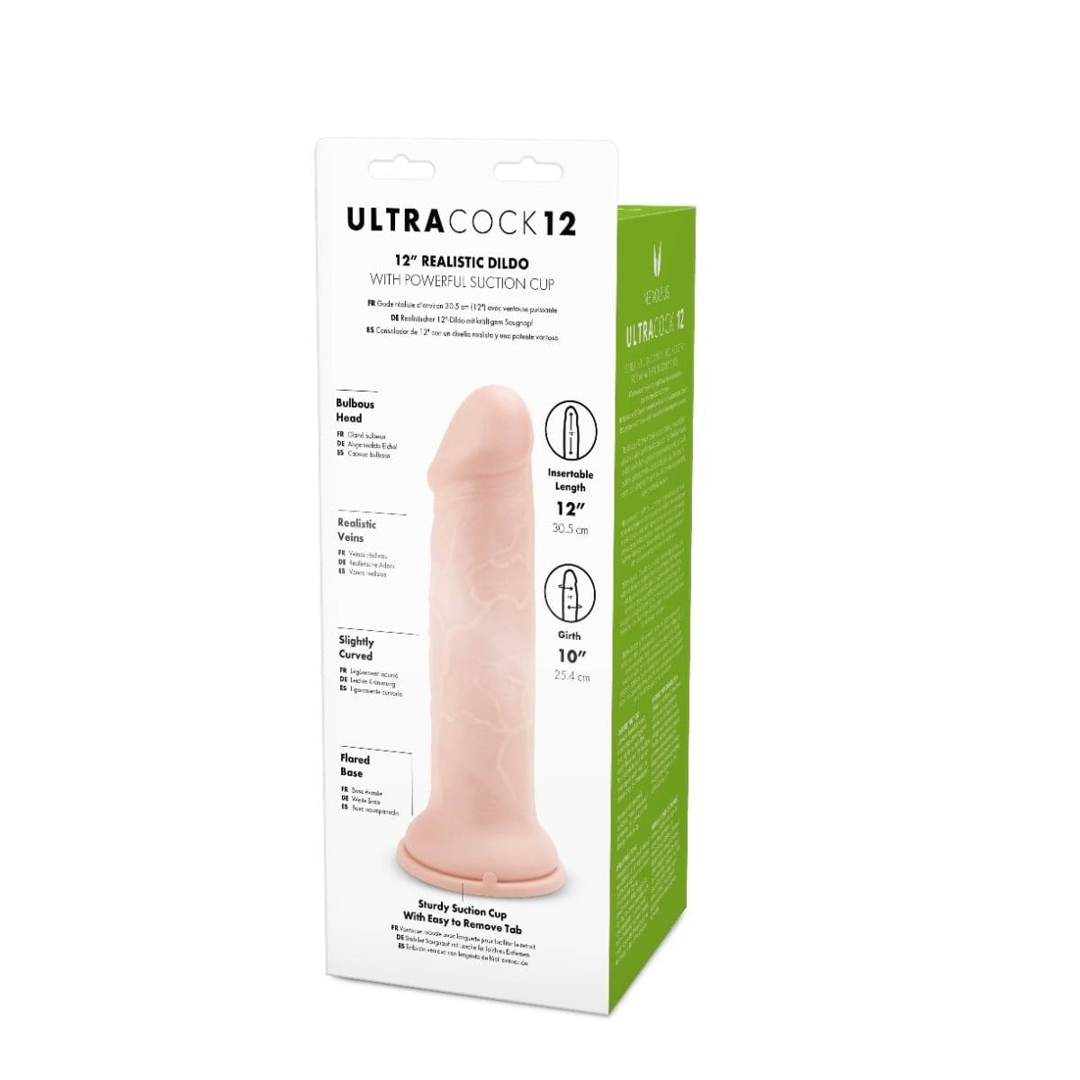 Me You Us Realistic Dildos Me You Us Ultra Cock 12inch Realistic Dildo - 12 inch, extra large, realistic
