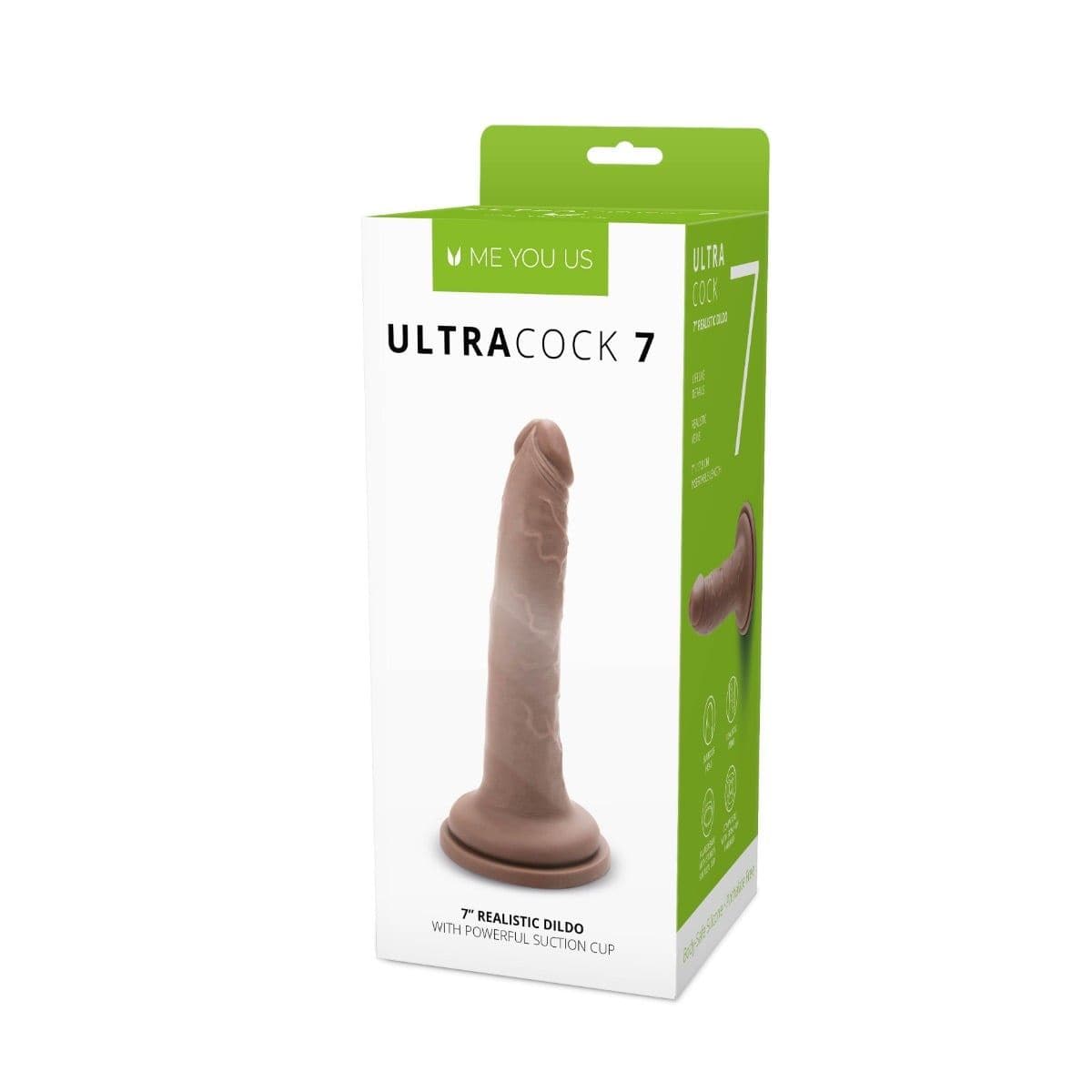 Me You Us Realistic Dildos Me You Us Ultra Cock 7inch Caramel Realistic Dildo - Dildo, Realistic Feel