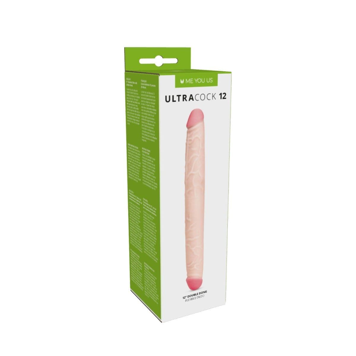 Me You Us Realistic Dildos Me You Us Ultra Cock Double Ended Dildo (12") - Dildo, Double Ended Adult Toy