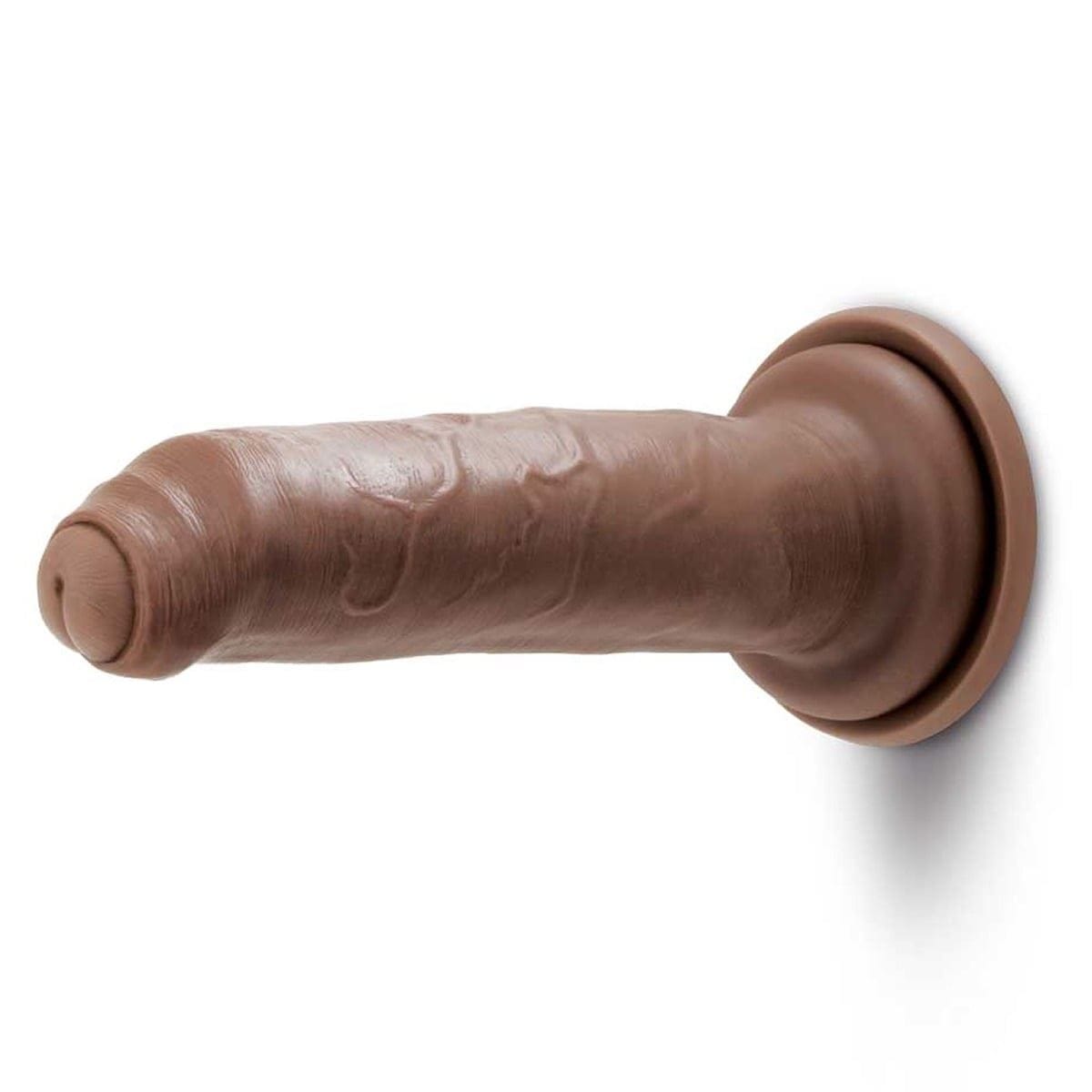 Me You Us Realistic Dildos Me You Us Uncut Ultra Cock 7inch Caramel Realistic Dildo - 7 inch, Realistic
