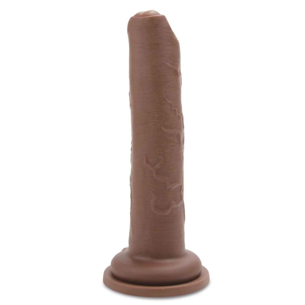 Me You Us Realistic Dildos Me You Us Uncut Ultra Cock 8inch Caramel Realistic Dildo - 8 inch, extra large