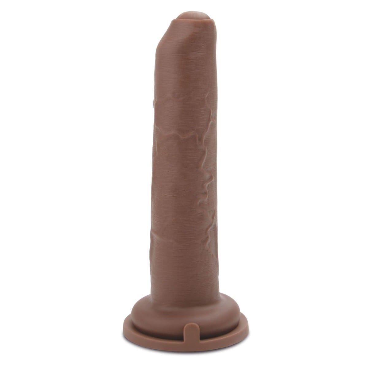Me You Us Realistic Dildos Me You Us Uncut Ultra Cock 8inch Caramel Realistic Dildo - 8 inch, extra large