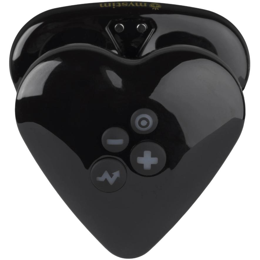 Mystim Clitoral Vibrators Mystim Heart’s Desire eStim Lay-On Vibrator Clitoral Massager USB Waterproof