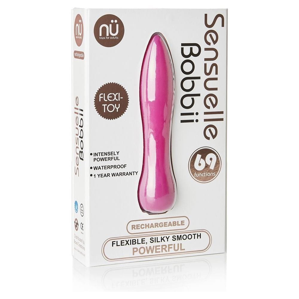 Nu Sensuelle Bullets Nu Sensuelle Bobbii 69 Function Bullet Pink - Vibrator, Multi-Speed