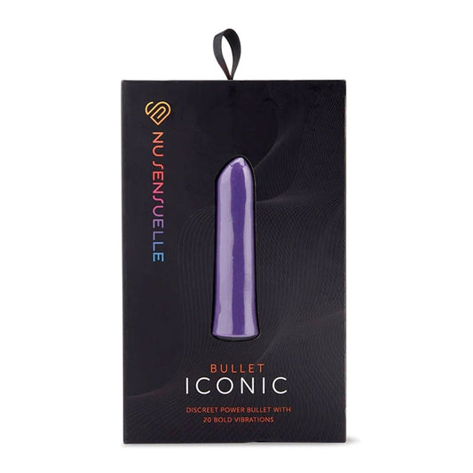 Nu Sensuelle Bullets Nu Sensuelle Iconic Bullet Vibrator Deep Purple 3.5 Inch - Vibrator