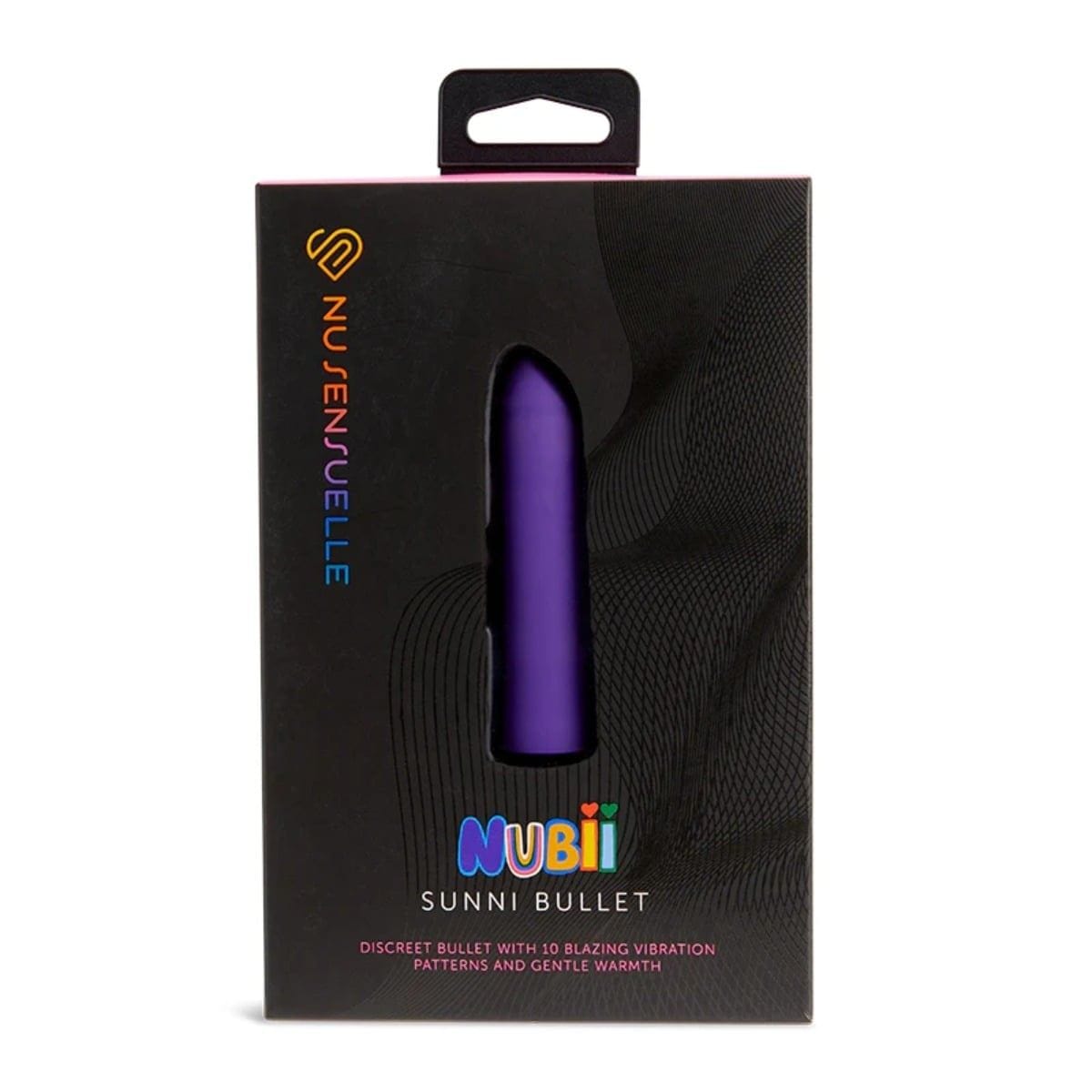 Nu Sensuelle Bullets Nu Sensuelle Nubii Sunni Rechargeable Warming Bullet Vibrator Pink Purple