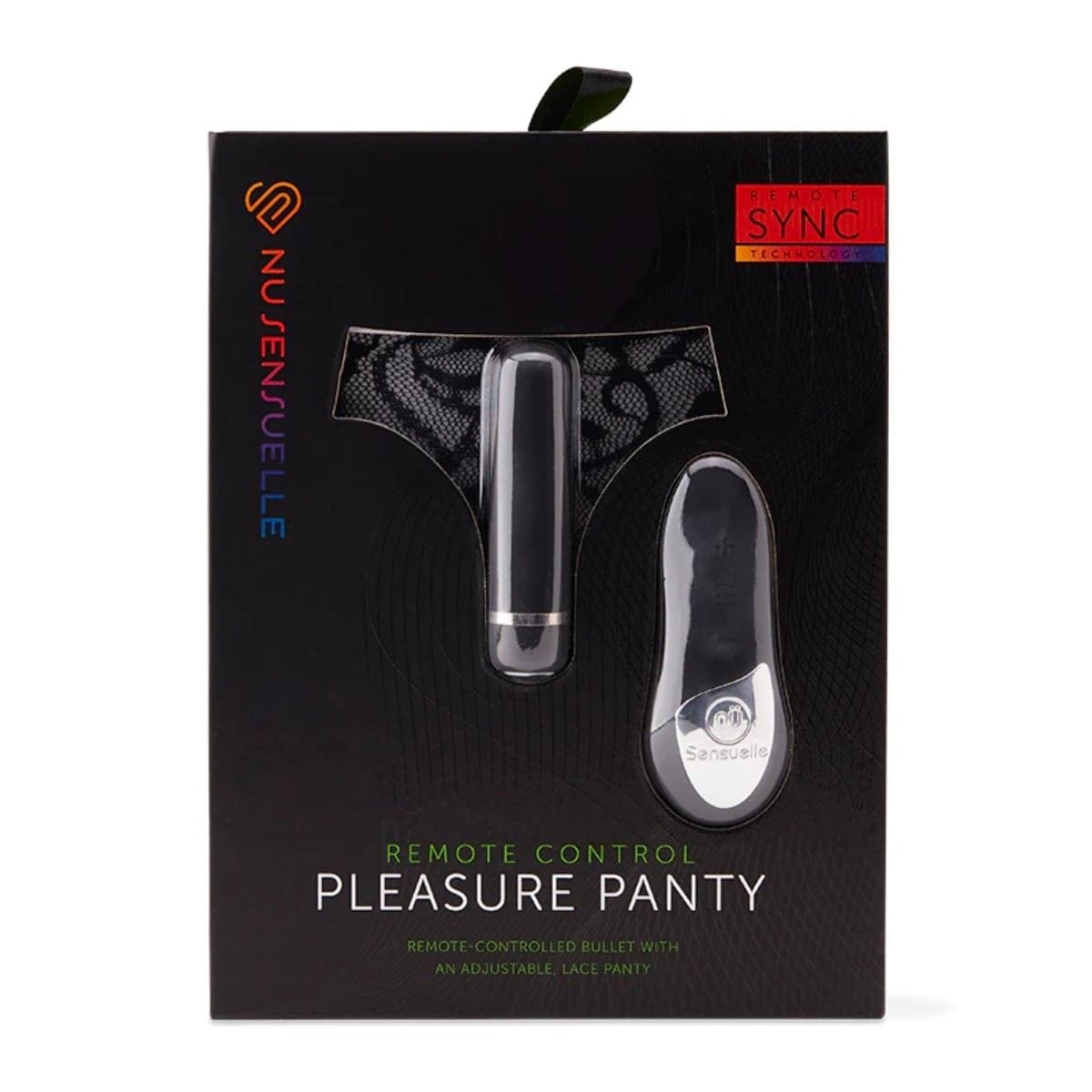 Nu Sensuelle Bullets Nu Sensuelle Pleasure Panty 15 Function Bullet Black - Vibrator, Multi-Speed