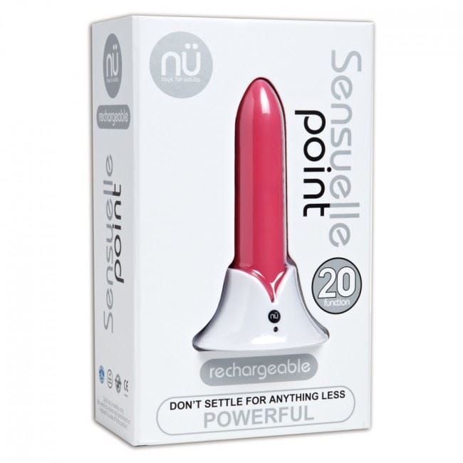 Nu Sensuelle Bullets Nu Sensuelle Point 20 Function Bullet Pink - Vibrator, Multi-Speed