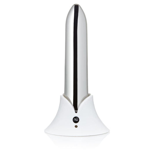 Nu Sensuelle Bullets Nu Sensuelle Point 20 Function Bullet Silver - Vibrator, Multi-Speed