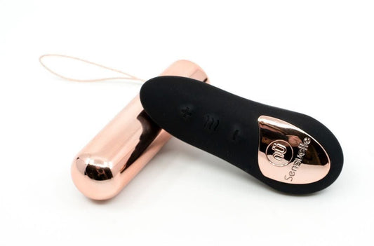 Nu Sensuelle Bullets Nu Sensuelle Remote Wireless Bullet Plus Rose - Vibrator, Remote Control