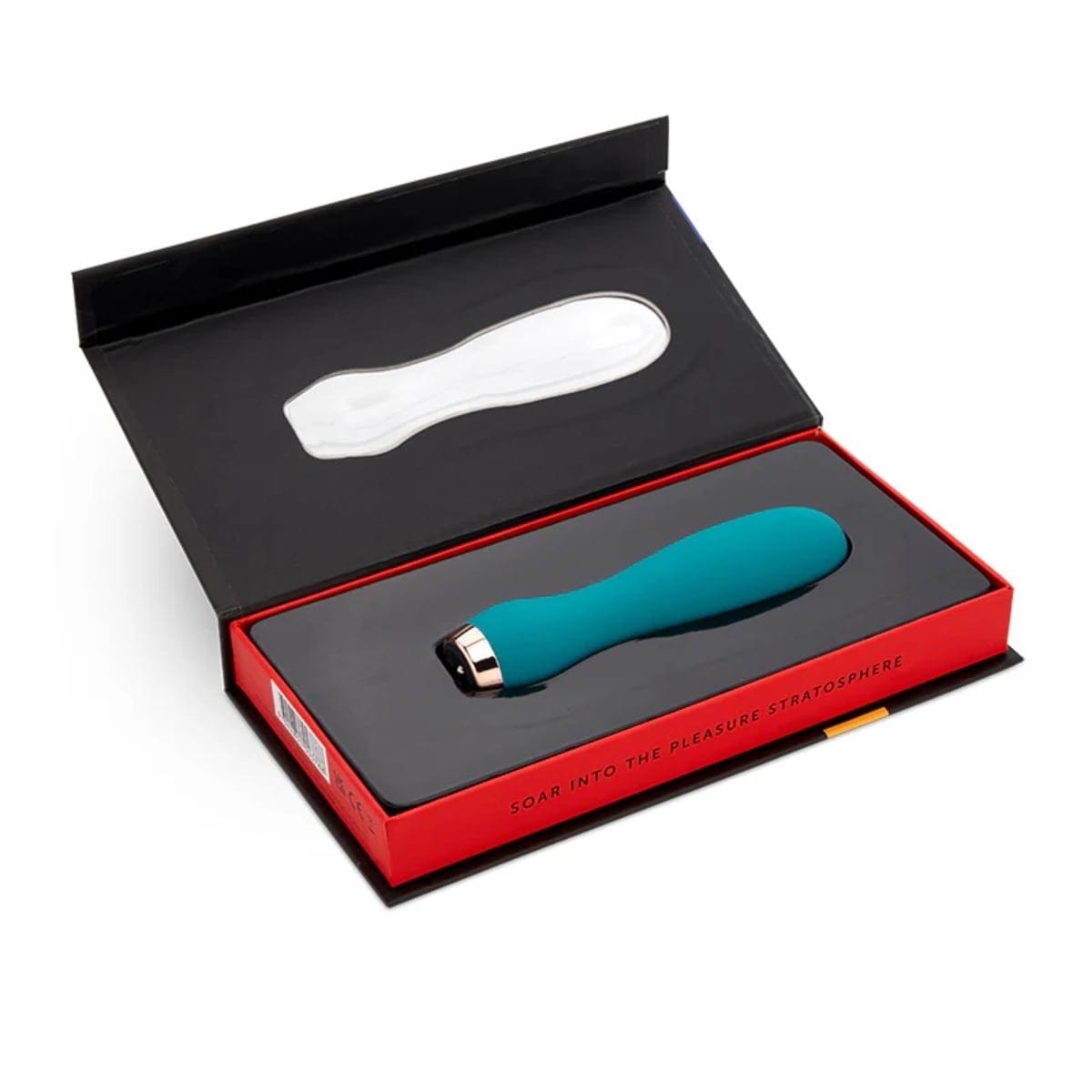 Nu Sensuelle Bullets Skye Velvet Touch Bullet With Turbo Boost Emerald - Vibrator, Multi-Speed