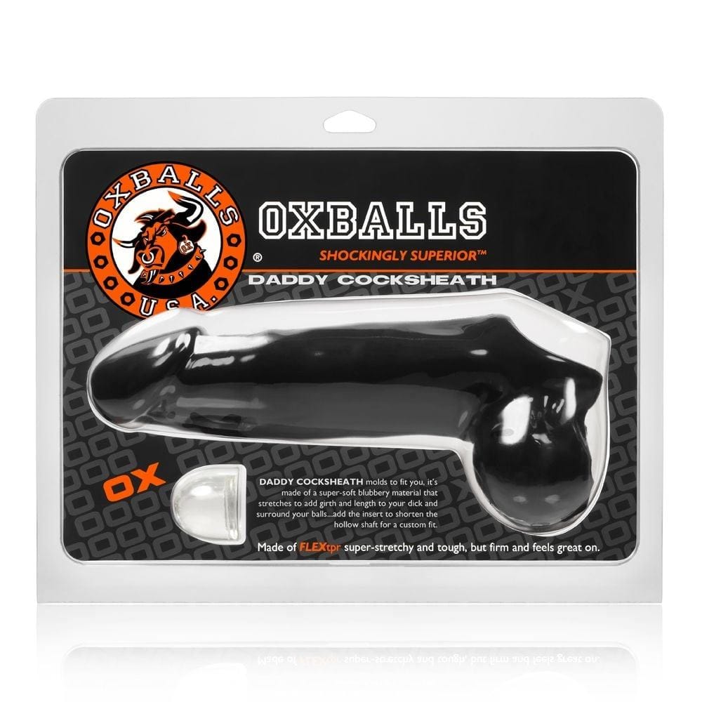 Oxballs Realistic Dildos Oxballs Daddy Black - realistic, with balls Dildo